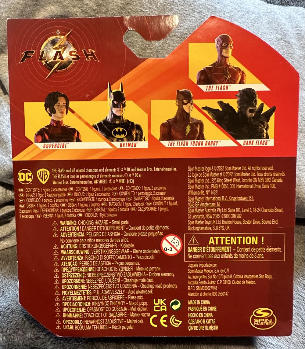 The Flash (Young Barry) - Spin Master (DC Comics) action figure collectible [Barcode 778988437339] - Main Image 2