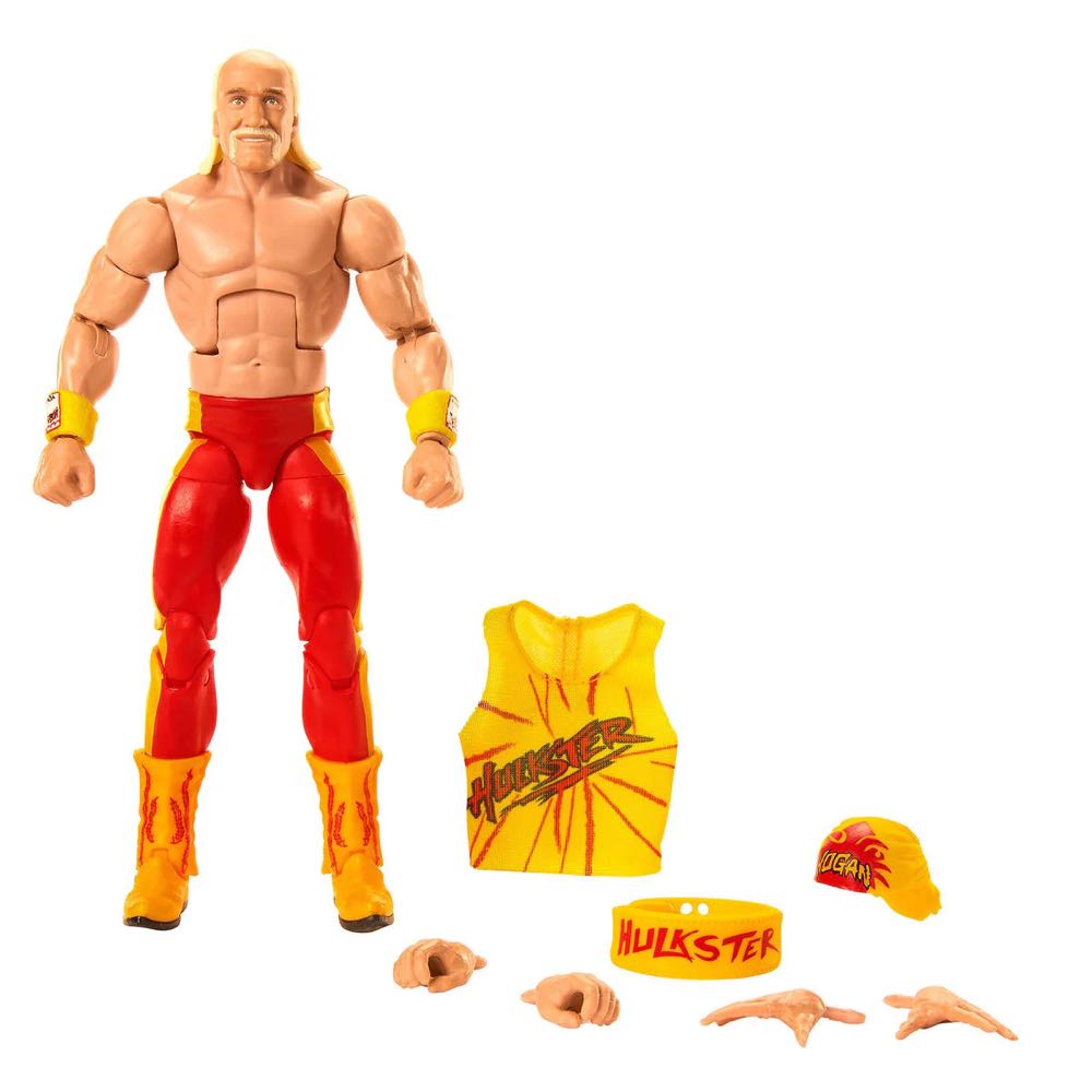 Hulk Hogan (Elite) - Mattel (WWE Legends Series 18) action figure collectible [Barcode 194735117321] - Main Image 3