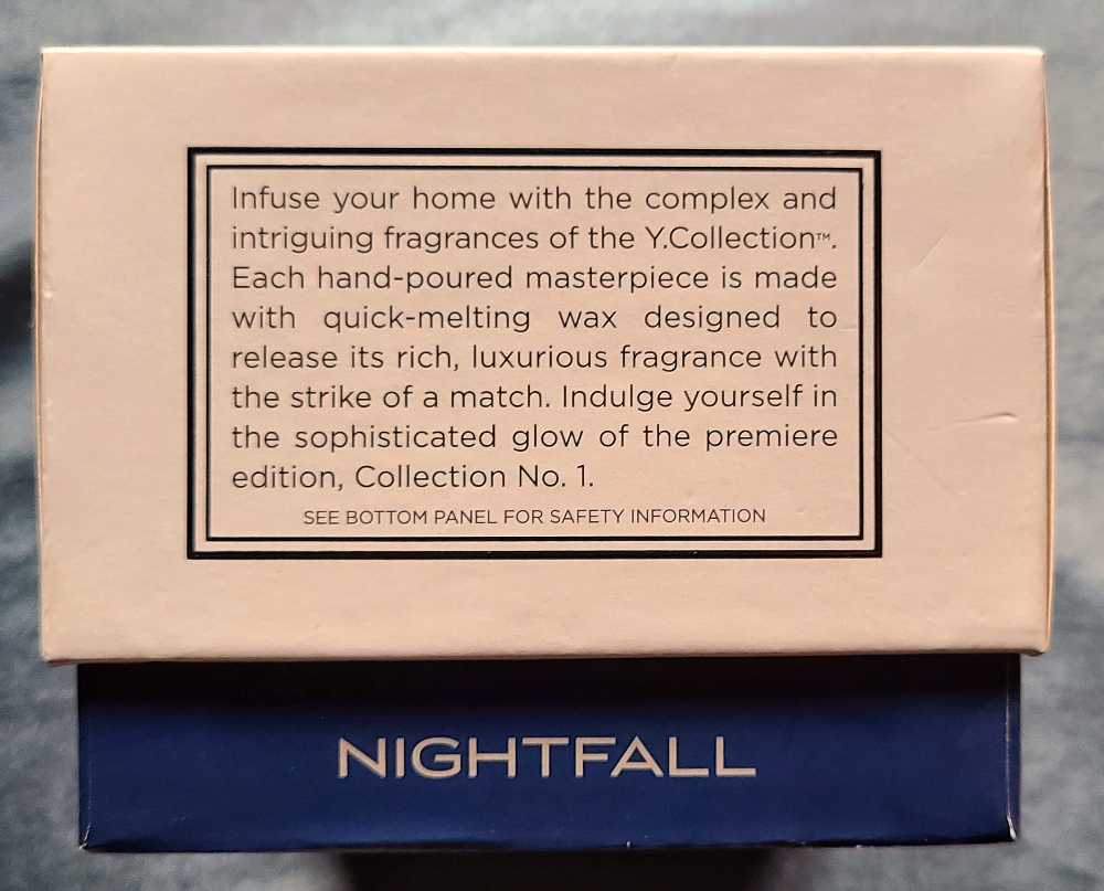 CANDLE: Halloween Yankee Nightfall YCollection 2014 - Yankee Candle (Halloween Candle) action figure collectible [Barcode 886860195670] - Main Image 2