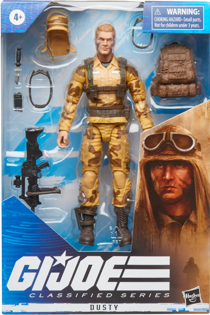 Dusty - Hasbro (G.I. Joe Classified Series) action figure collectible - Main Image 4
