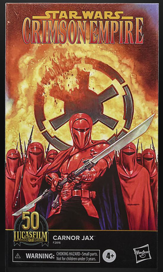 LIT: Kir Kanos (Crimson Empire) - Hasbro (Star Wars) action figure collectible - Main Image 4