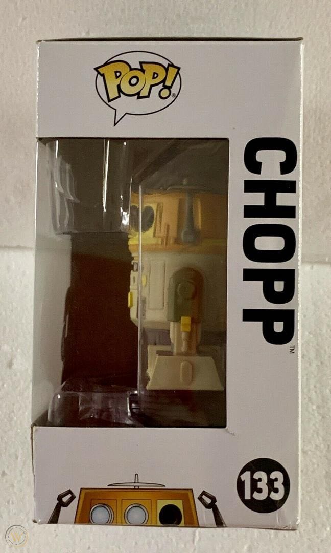 FUNKO POP! STAR WARS REBELS CHOPP (CHOPPER) #133 BOX ERROR RARE VARIANT - Funko (Funko Pop!) action figure collectible [Barcode 889698107716] - Main Image 2