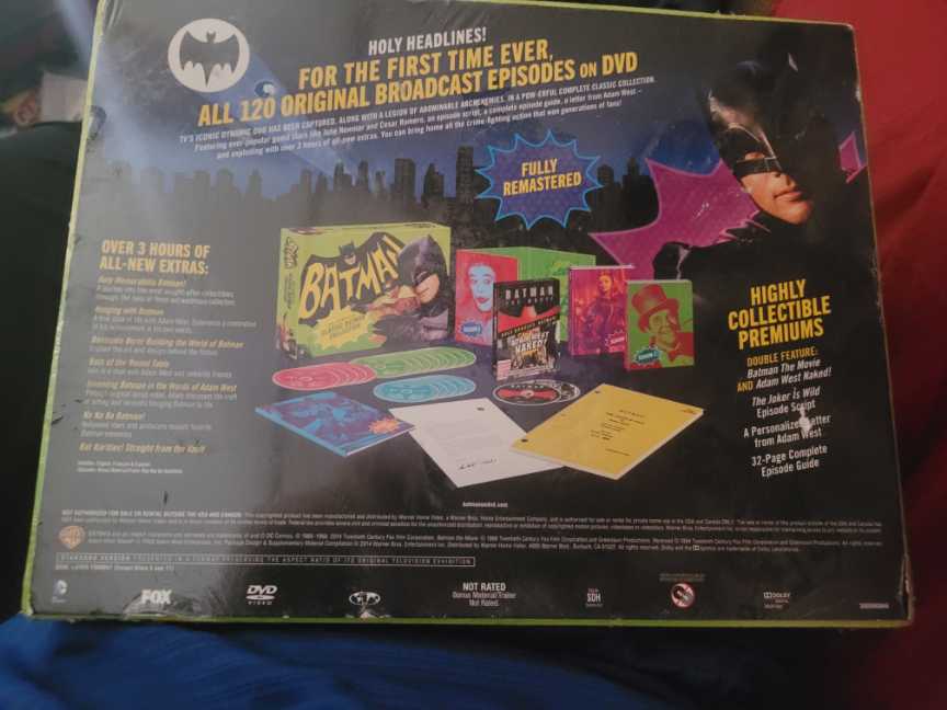 DVD: Batmsn The Complete Classic Batman Collection  - DC  Fox (Batman) action figure collectible - Main Image 2