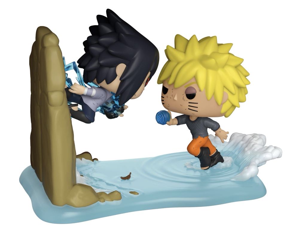 Pop! Animation Naruto Shippuden - Sasuke vs Naruto Gamestop Exclusive # 732  (Naruto Shippuden) action figure collectible [Barcode 889698466301] - Main Image 2
