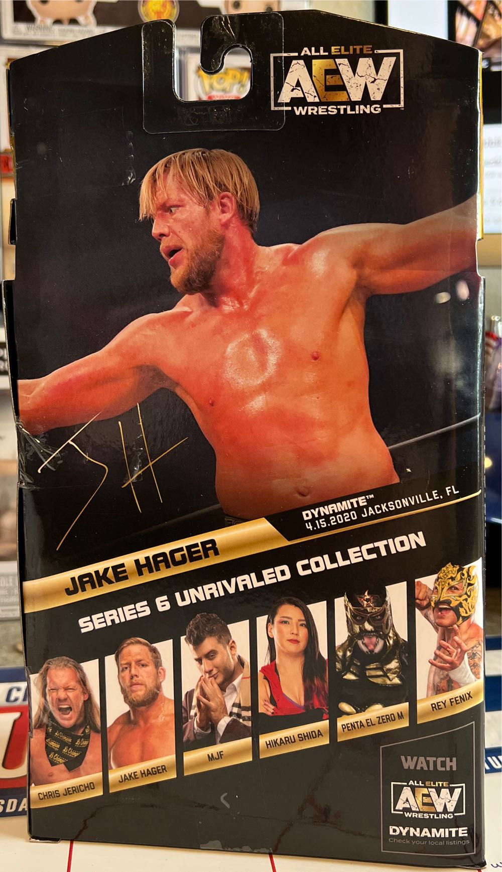 Jake Hager - Jazwares AEW (AEW) action figure collectible - Main Image 2