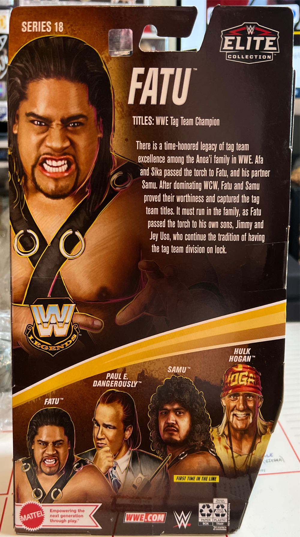 Fatu - Mattel (Mattel Elite Collection Legends) action figure collectible - Main Image 2