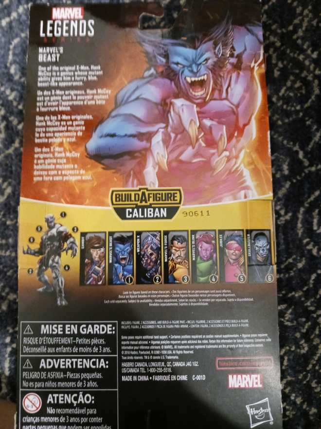 XMen Beast   action figure collectible - Main Image 2