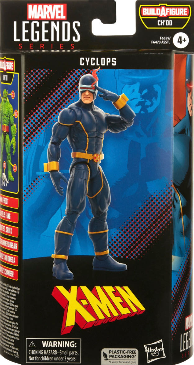Loose Marvel - Astonishing X-Men - Cyclops  - Hasbro - BAF (Hasbro BAF Wave: Ch’od) action figure collectible - Main Image 2