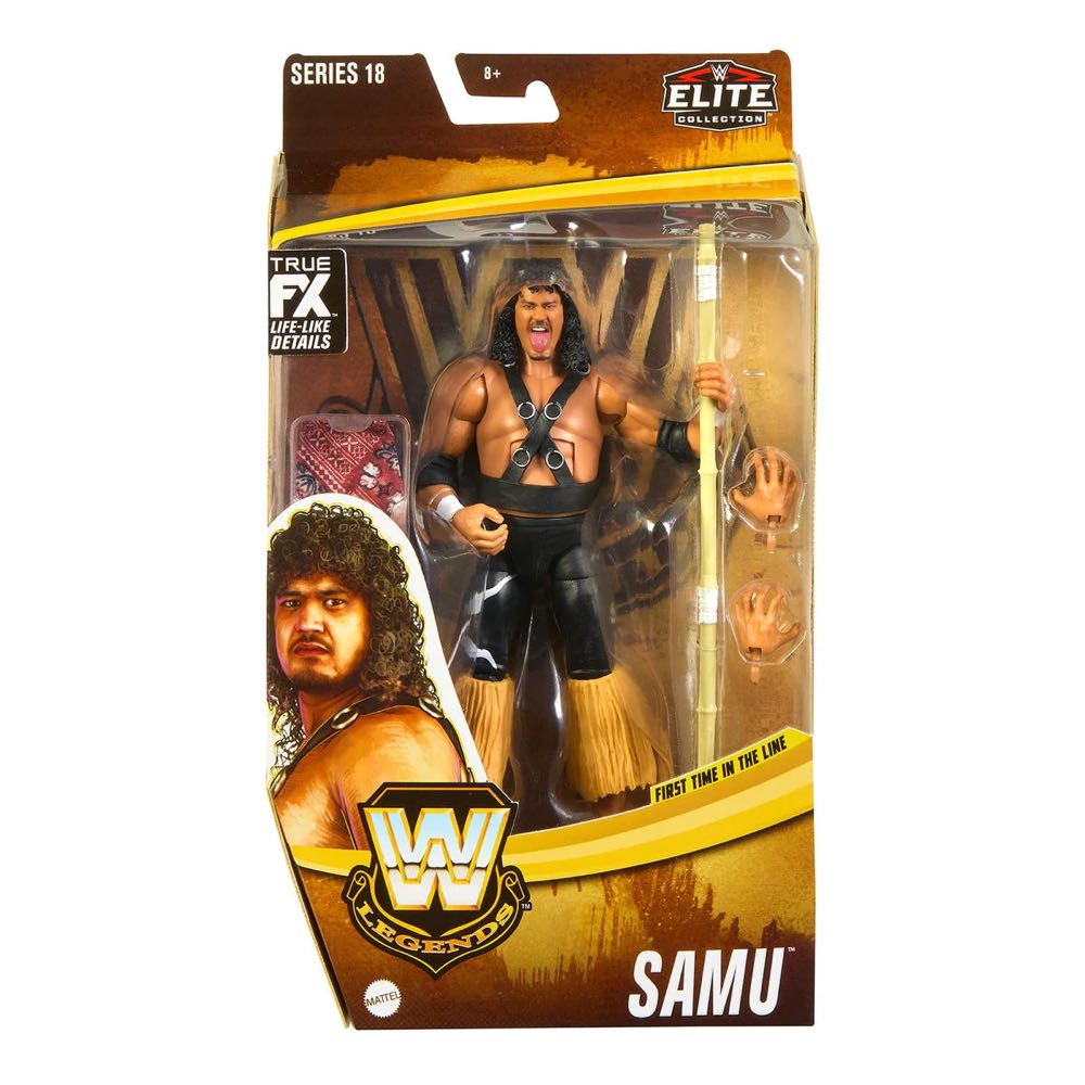 Samu - Mattel (Mattel Elite Collection Legends) action figure collectible [Barcode 194735117253] - Main Image 2