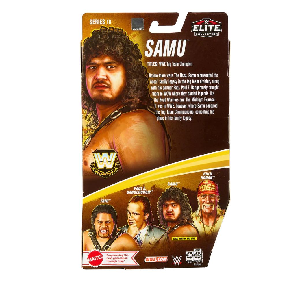 Samu - Mattel (Mattel Elite Collection Legends) action figure collectible [Barcode 194735117253] - Main Image 3