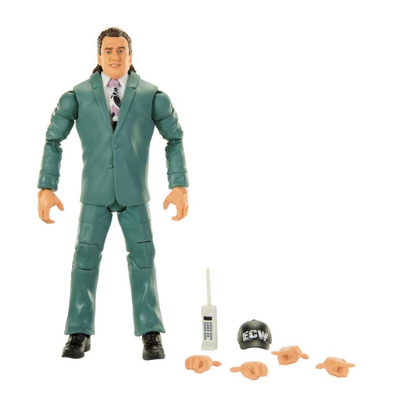 Paul E. Dangerously - WWE Mattel (WWE Elite Legends Series 18) action figure collectible - Main Image 3