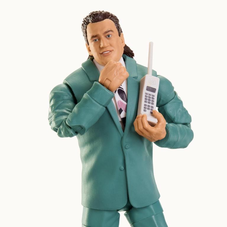 Paul E. Dangerously - WWE Mattel (WWE Elite Legends Series 18) action figure collectible - Main Image 4