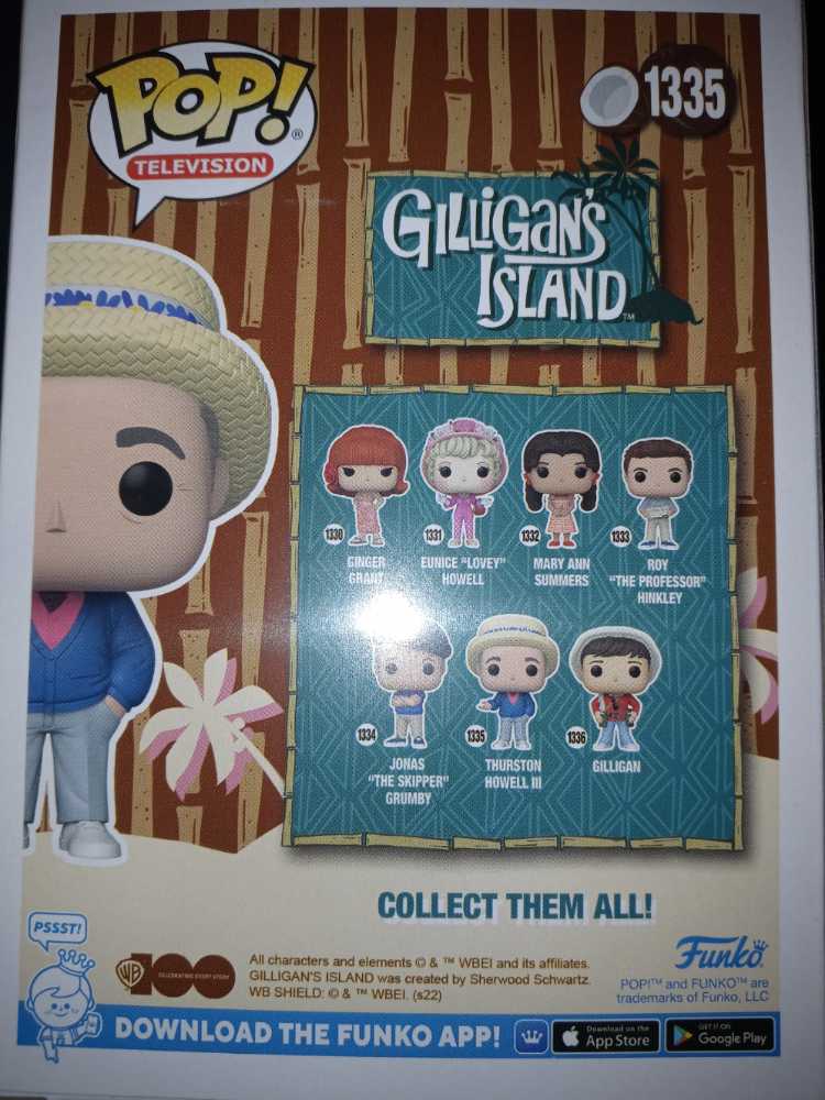 Gilligan’s Island 1335 Thurston Howell Ill - Funko (Gilligan’s Island) (Gilligan’s Island) action figure collectible [Barcode 889698707657] - Main Image 2