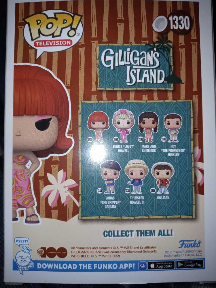 Gilligan’s Island 1330 Ginger Grant  - Funko (Gilligan’s Island) (Gilligan’s Island) action figure collectible [Barcode 889698707602] - Main Image 2