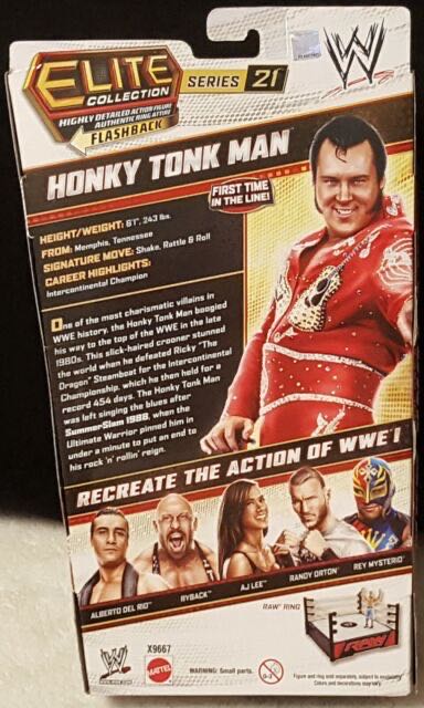 Honky Tonk Man - WWE Mattel (WWE Elite Series 21 (2013)) action figure collectible - Main Image 2