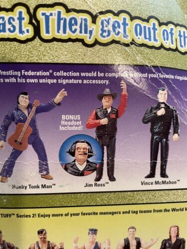 Jim Ross - Jakks Pacific WWE (WWE Jakks Pacific) action figure collectible - Main Image 2