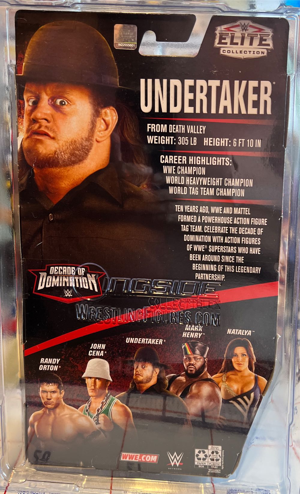 Undertaker - Mattel Wwe (WWE) action figure collectible - Main Image 2