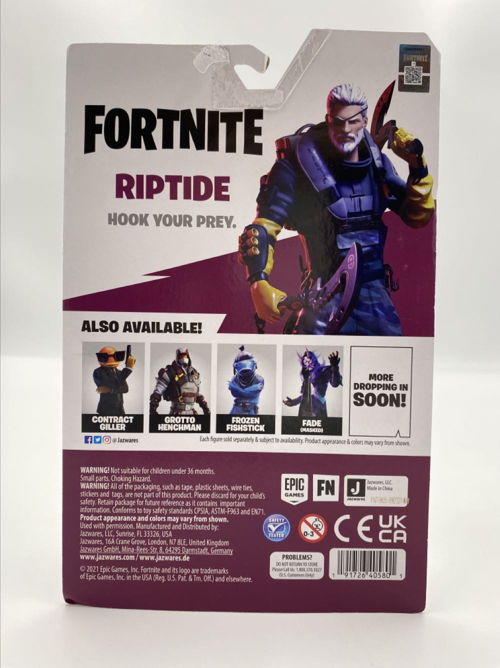 Fortnite: Riptide - Jazwares (Solo Mode) action figure collectible - Main Image 3