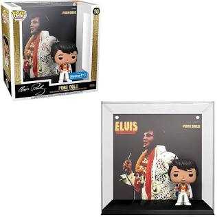 Funko Pop! Elvis Pure Gold Vinyl Figurine Hard Protector Case - Funko (Elvis Presley) action figure collectible [Barcode 889698572774] - Main Image 2