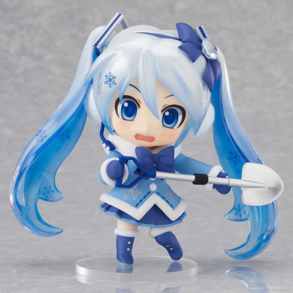 Snow Miku 2012: Fluffy Coat Ver.  action figure collectible - Main Image 3