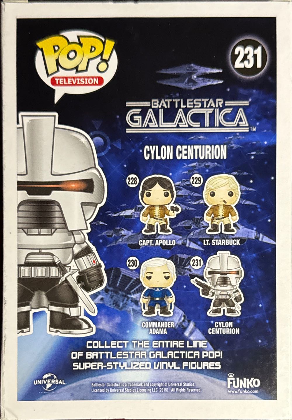 Cylon Centurion - Funko (Battlestar Galactica) action figure collectible [Barcode 849803051228] - Main Image 2