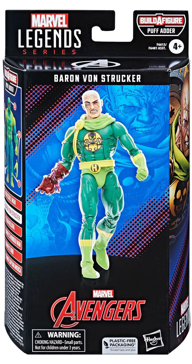 Captain America: Baron Von Strucker - Hasbro (Marvel Legends) action figure collectible - Main Image 3