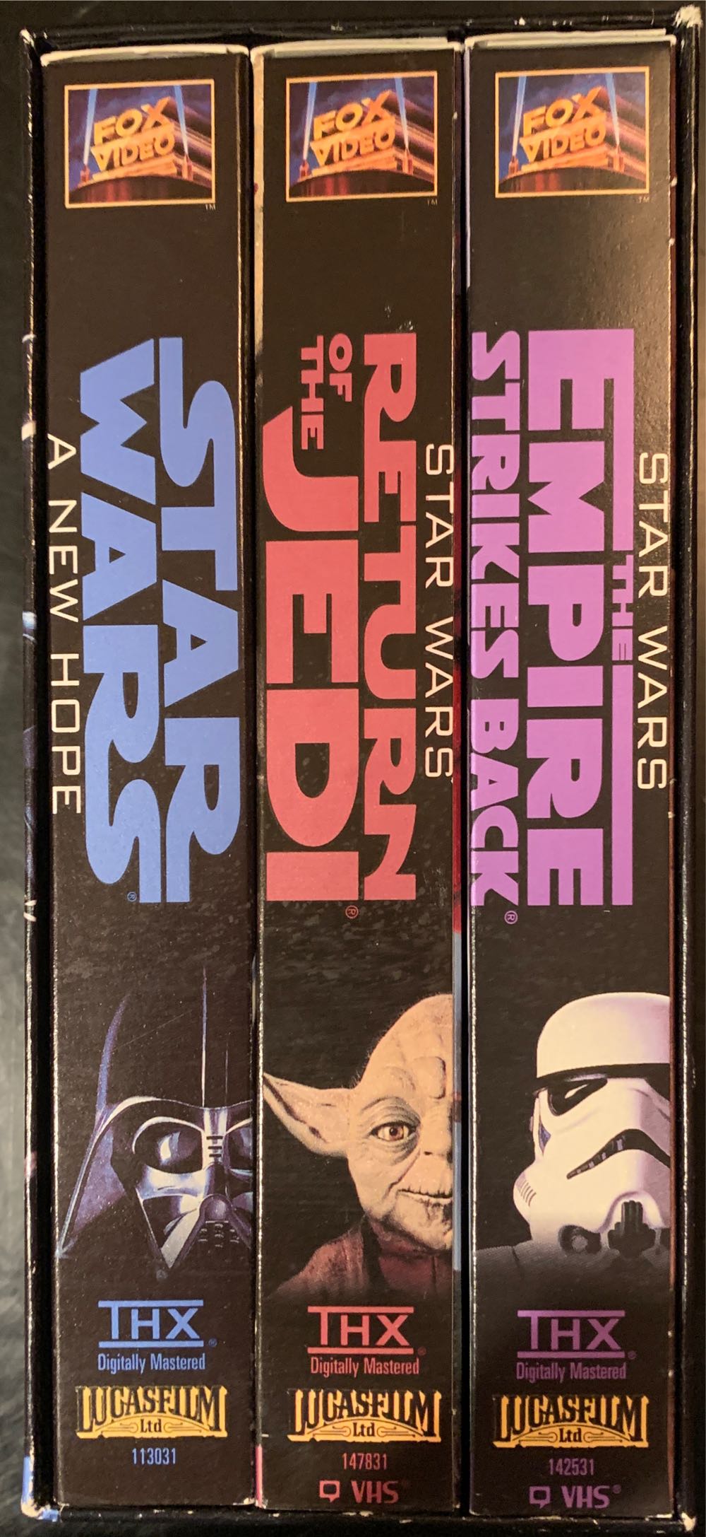 Star Wars Trilogy Original VHS - Twentieth Century Fox (Movie) action figure collectible [Barcode 086162060939] - Main Image 2