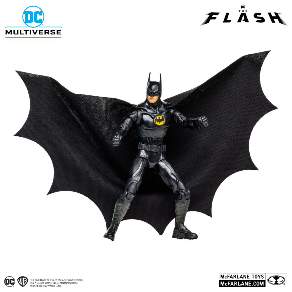 DC Multiverse - The Flash (Movie): Batman (Multiverse) - McFarlane Toys (The Flash (Movie)) action figure collectible [Barcode 787926155228] - Main Image 4