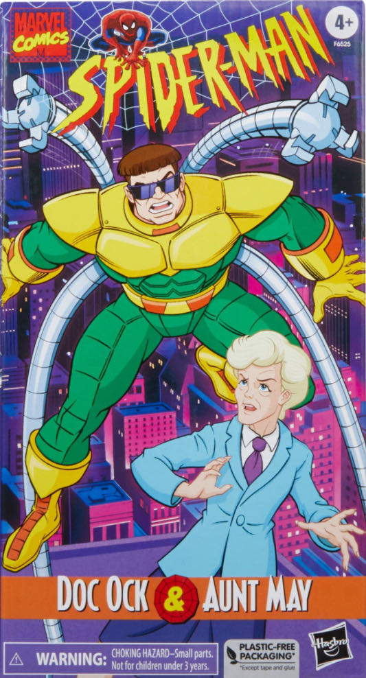 Doctor Octopus (Animated) - Hasbro - Box Set (Hasbro Box Set: Doc Ock and Aunt May) action figure collectible - Main Image 2