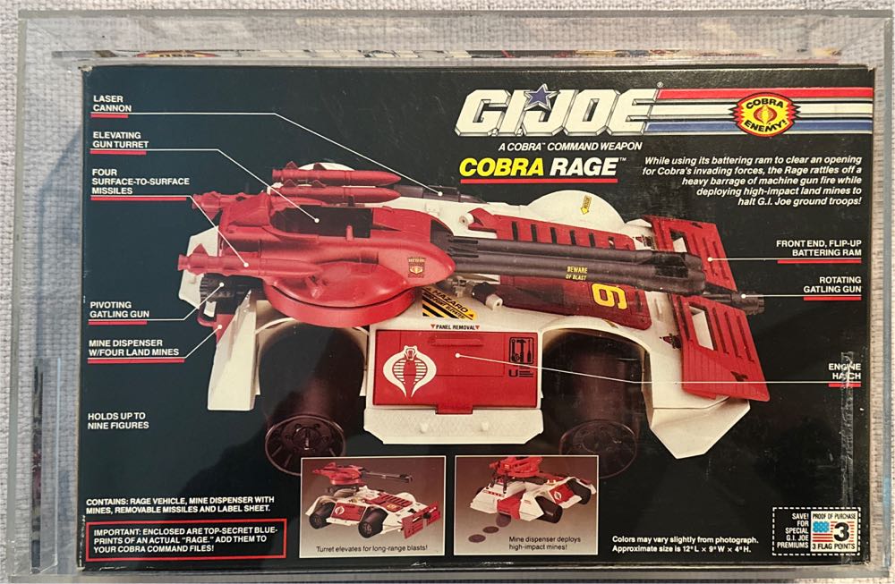 Cobra Rage - Hasbro (G.I. Joe) action figure collectible [Barcode 038976063750] - Main Image 2