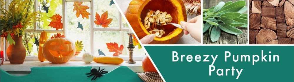 CANDLE: Halloween Goose Creek Breezey Pumpkin Party 2020 - Goose Creek Candle (Halloween Candle) action figure collectible - Main Image 4