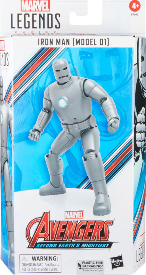 Iron Man (MK 1) First Armor - Hasbro - Single Release (Hasbro Single Release: Iron Man (MK 1)) action figure collectible - Main Image 2