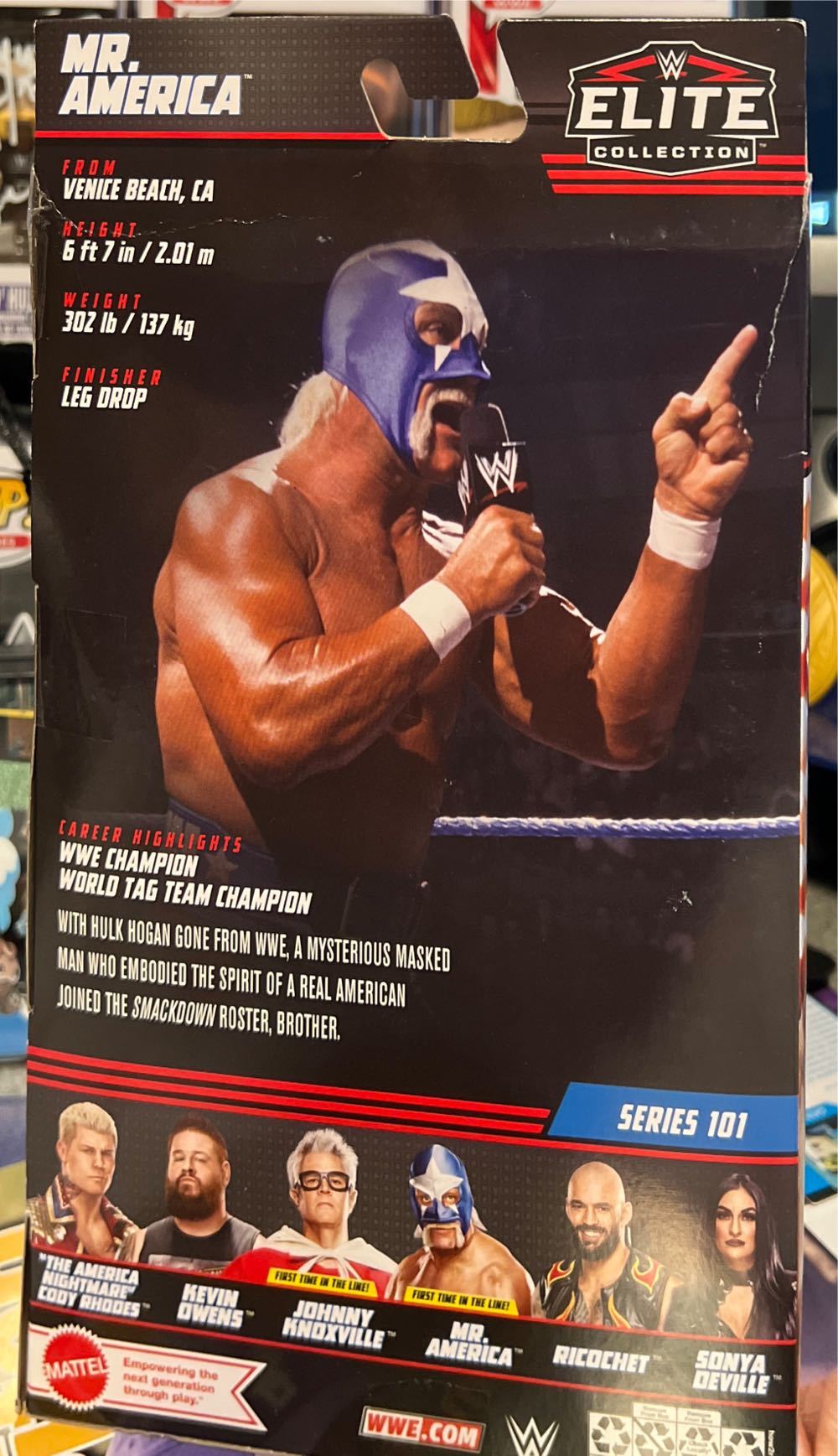 Hulk Hogan - Mattel Wwe (WWE) action figure collectible - Main Image 2