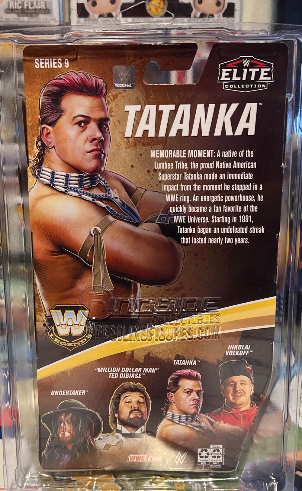 Tatanka - Mattel Wwe (WWE) action figure collectible - Main Image 2