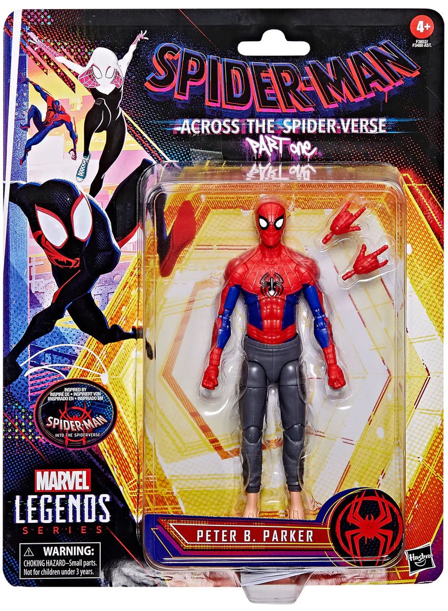 Spider-Man: Spiderverse Peter B Parker (Sweats) - Hasbro (Marvel Legends) action figure collectible - Main Image 3