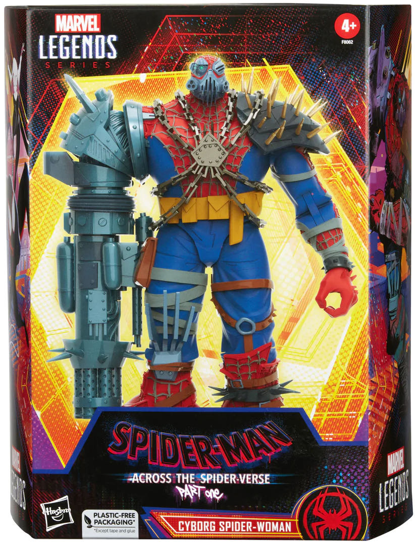 Marvel Legends Series: Cyborg Spider-Woman - Hasbro (Marvel’s Spider-Man: Across The Spider-Verse) action figure collectible - Main Image 3