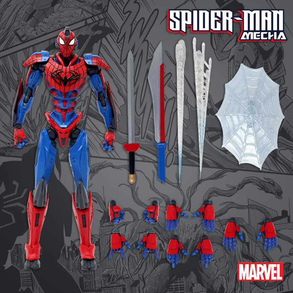 Mondo Marvel’s Spider-man Mecha - Mondo action figure collectible [Barcode 810041485762] - Main Image 2
