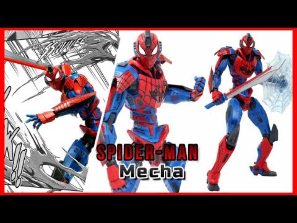 Mondo Marvel’s Spider-man Mecha - Mondo action figure collectible [Barcode 810041485762] - Main Image 4
