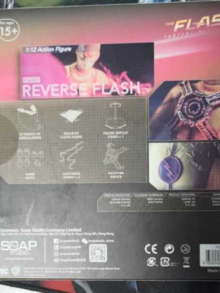 Reverse Flash 1:12 Action Figure - Soap Studio action figure collectible [Barcode 650045832168] - Main Image 2