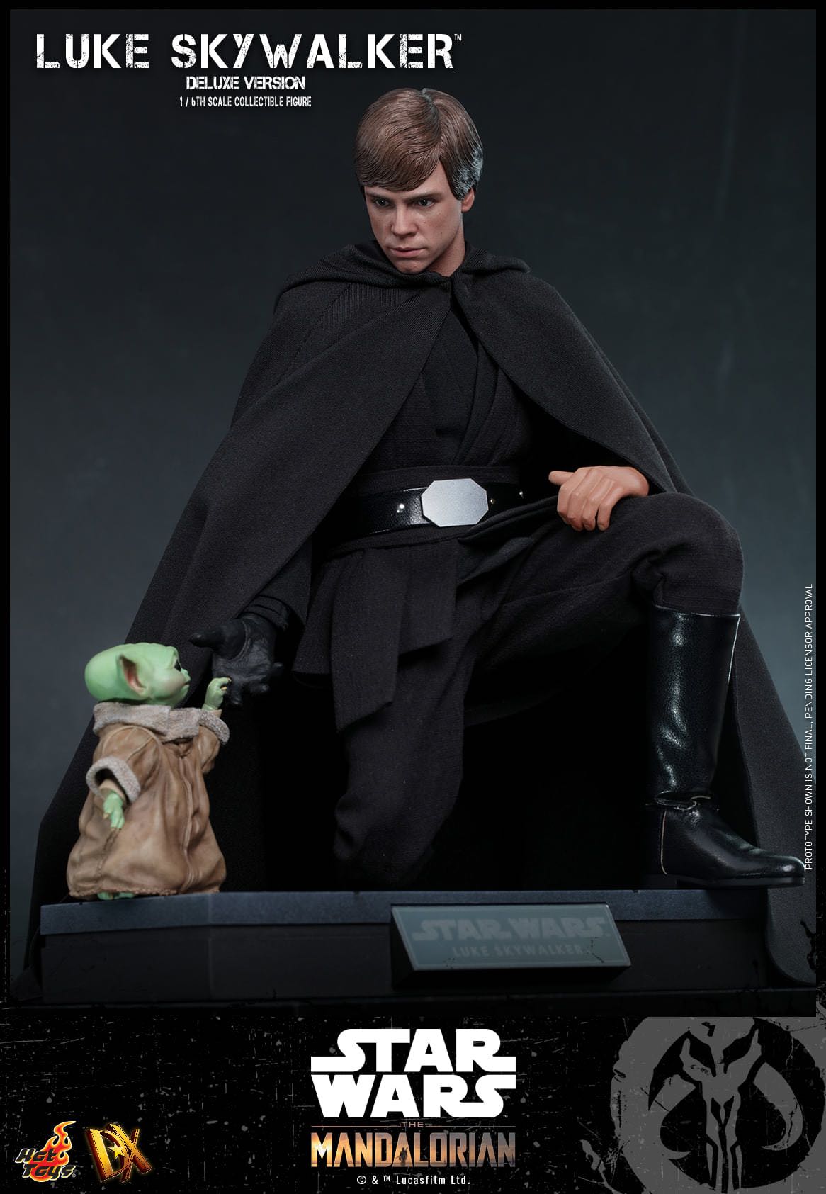 Luke Skywalker (Special Edition) - Hot Toys (Star Wars: The Mandalorian) action figure collectible [Barcode 4895228609021] - Main Image 5