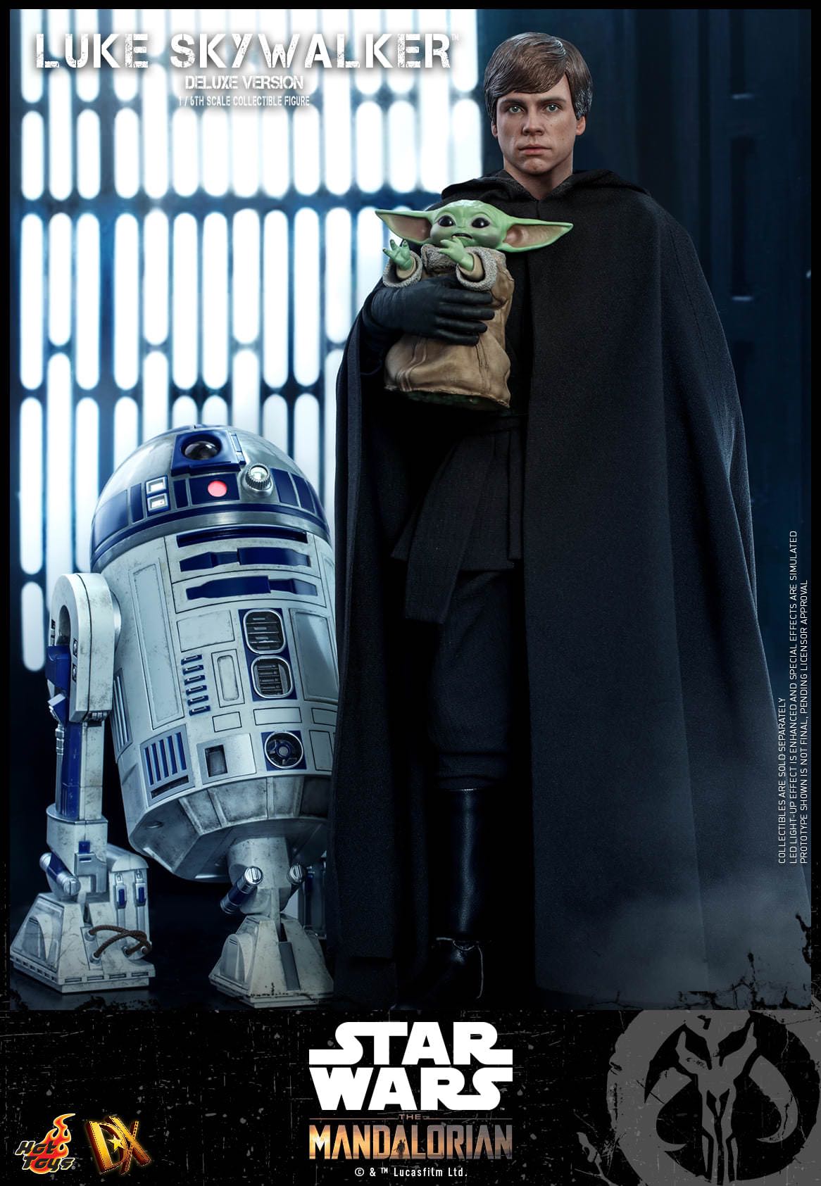 Luke Skywalker (Special Edition) - Hot Toys (Star Wars: The Mandalorian) action figure collectible [Barcode 4895228609021] - Main Image 6