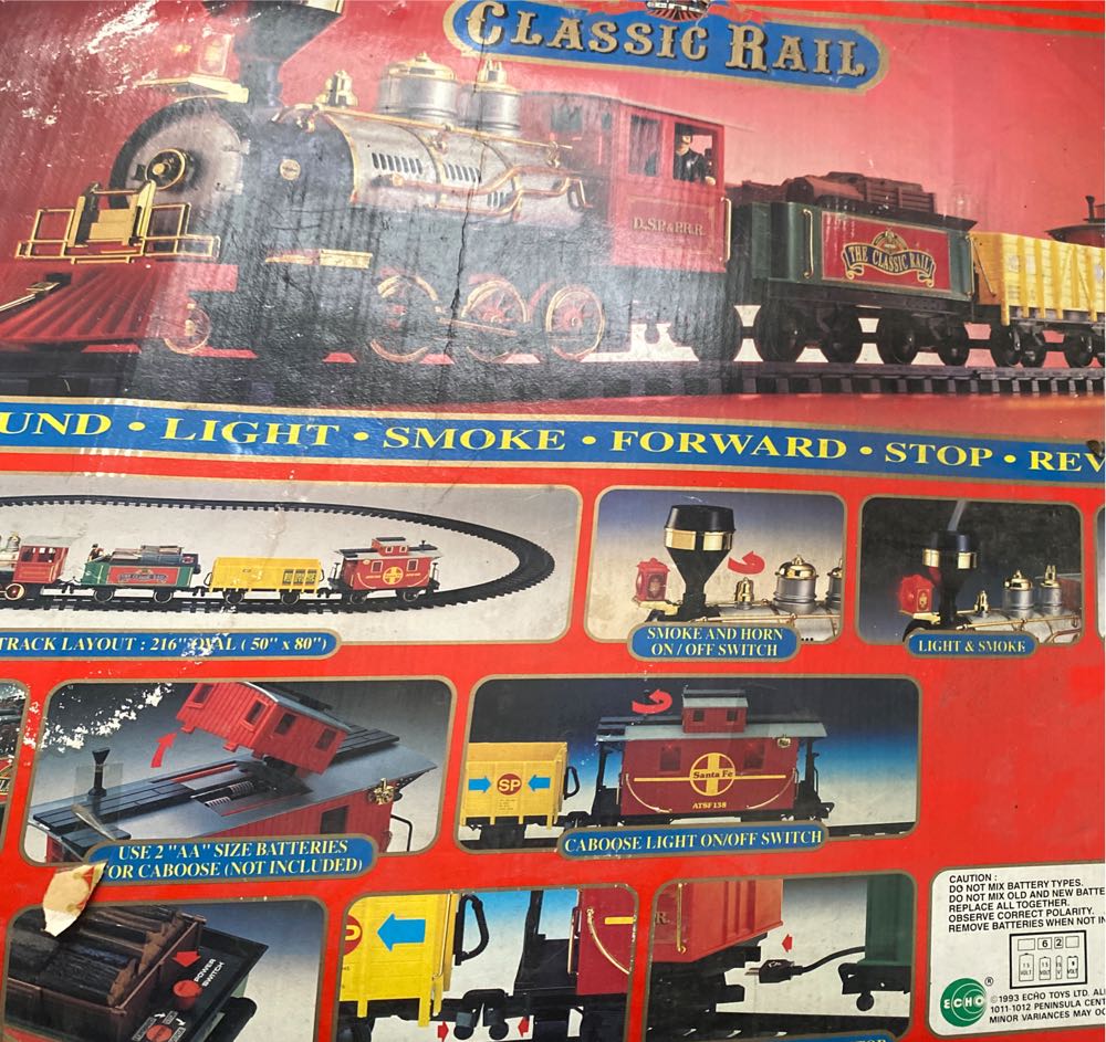 Classic Rail Train  action figure collectible [Barcode 083284891205] - Main Image 2