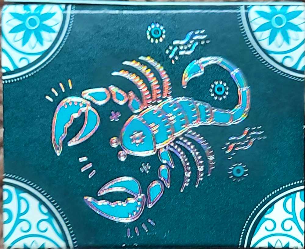 CANDLE: Enchanted Bath & Body Works  Scorpio Mini Blue Ocean Waves 2017 - Bath & Bodyworks Candle (Enchanted Candles) action figure collectible [Barcode 667546389329] - Main Image 4