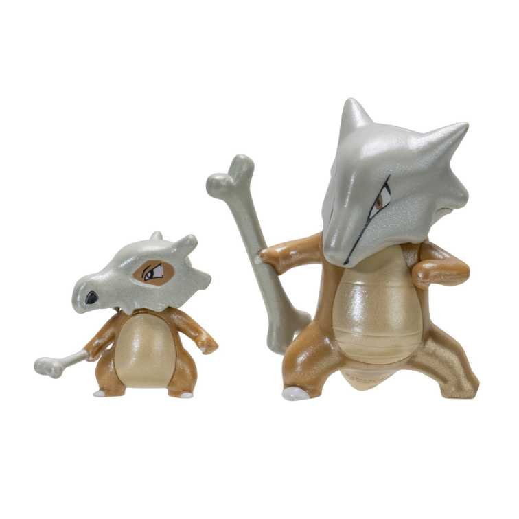 Cubone & Marowak (2-pack) - Jazwares LLC (Pokémon) action figure collectible [Barcode 191726434399] - Main Image 2