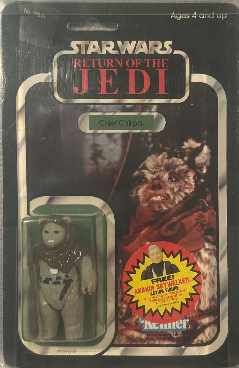 Star Wars Chief Chirpa - Kenner (Star Wars) action figure collectible [Barcode 076281695907] - Main Image 1