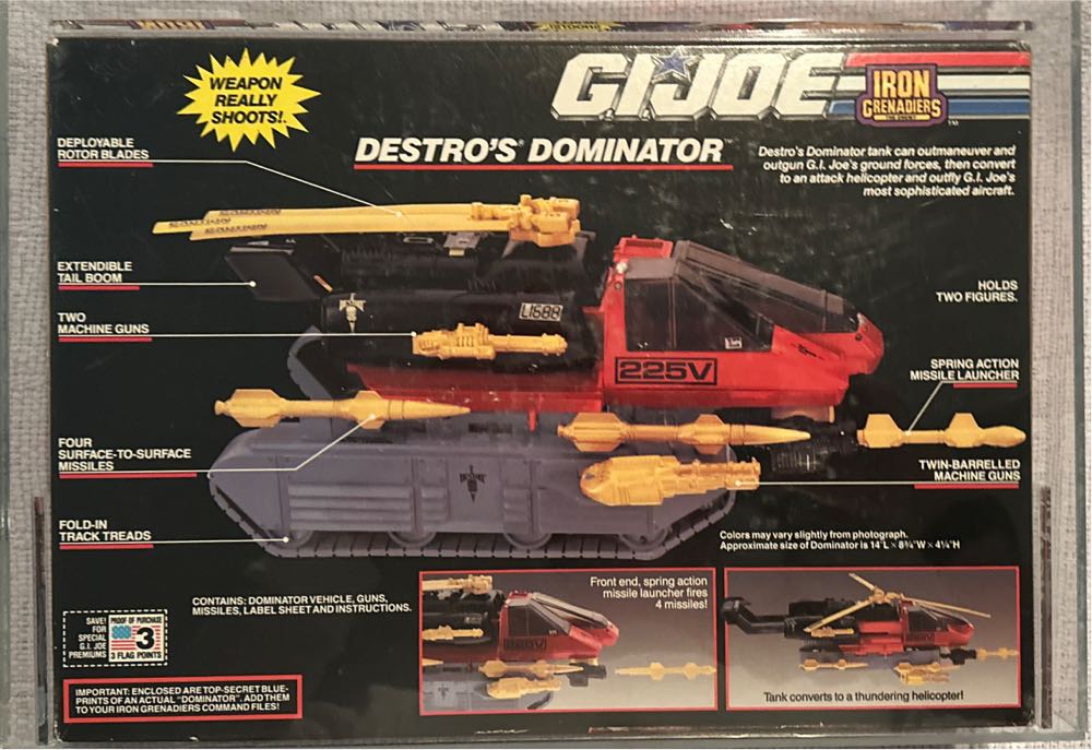 Destro’s Dominator - Hasbro (G.I. Joe) action figure collectible [Barcode 038976063613] - Main Image 2