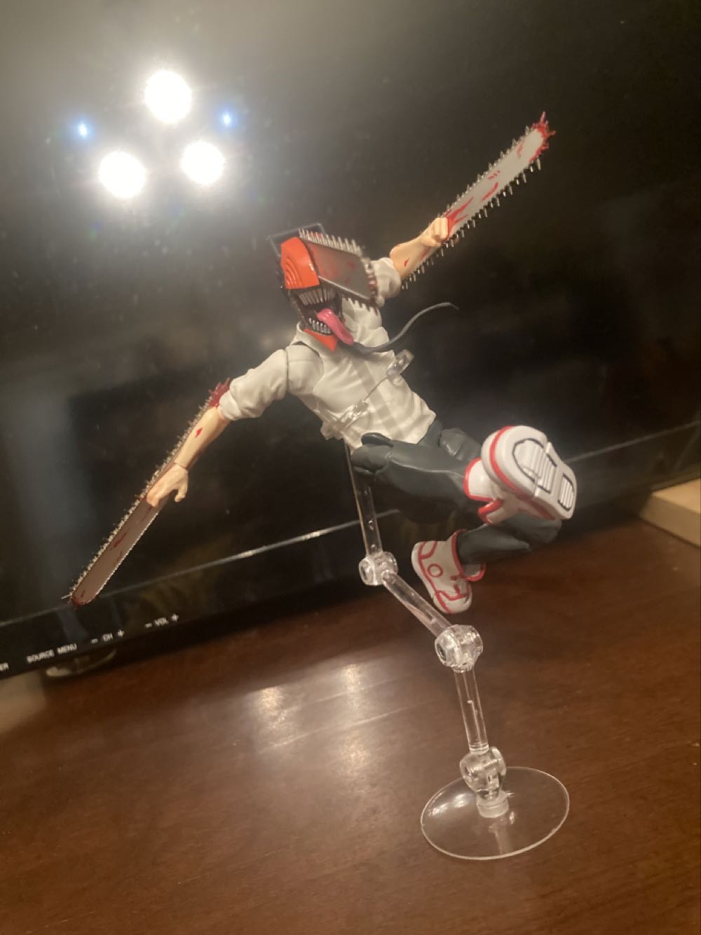 Chainsaw Man - Chainsaw Man (anime) - S.H. Figuarts - Bandai (Chainsaw Man) action figure collectible [Barcode 4573102640512] - Main Image 2