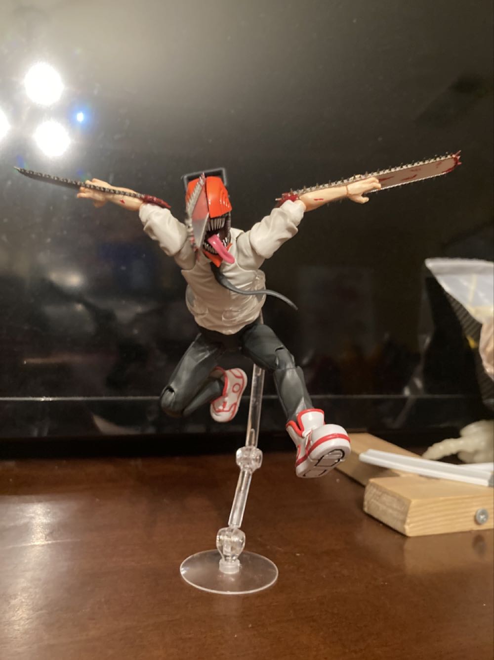 Chainsaw Man - Chainsaw Man (anime) - S.H. Figuarts - Bandai (Chainsaw Man) action figure collectible [Barcode 4573102640512] - Main Image 3