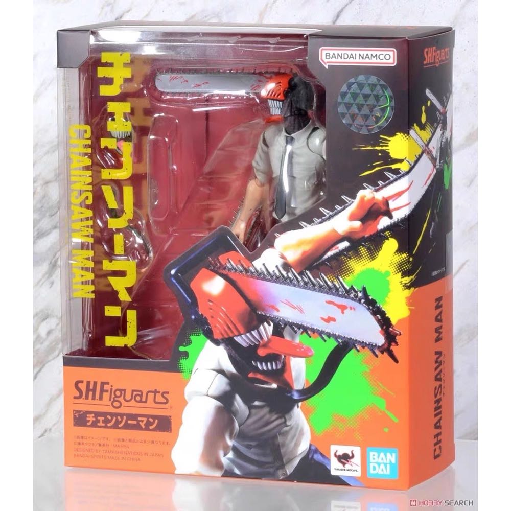 Chainsaw Man - Chainsaw Man (anime) - S.H. Figuarts - Bandai (Chainsaw Man) action figure collectible [Barcode 4573102640512] - Main Image 4