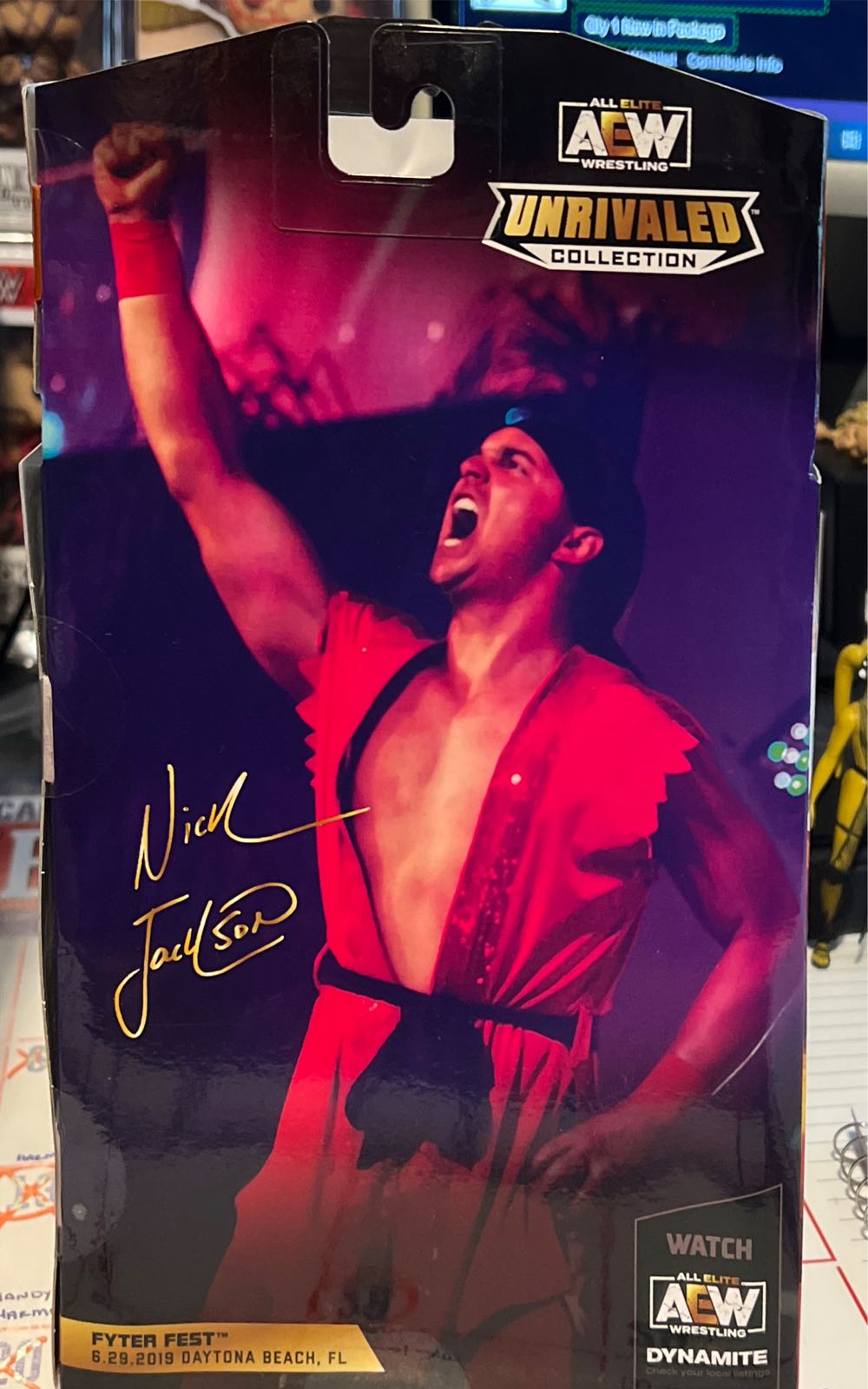 AEW - Nick Jackson - Street Fighter Edition - Jazwares (AEW) action figure collectible - Main Image 2